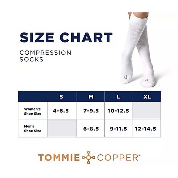 Tommie Copper Unisex Set of 4 UltraTemp & Ultraguard OTC Socks LARGE (7171) - Picture 5 of 6